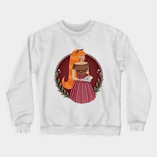 Book & rose Crewneck Sweatshirt